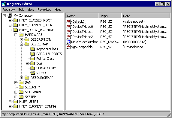 windows registry keys meaning